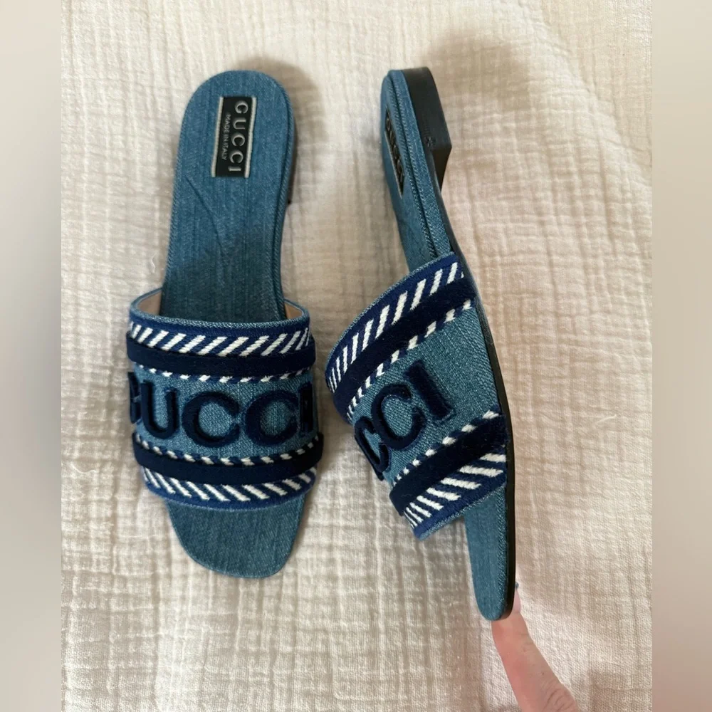 ✨SALE ✨ GUCCI Jane slide sandals ✨SALE ✨ - Picture 7 of 12